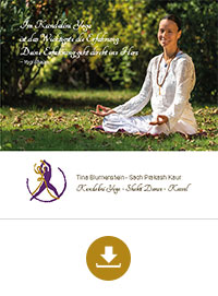 Download Flyer PDF Tina Blumenstein Kundalini Yoga - Shakti Dance - Kassel